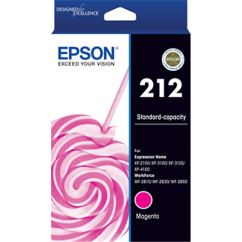 Epson 212 Magenta Ink Cart C13T02R392