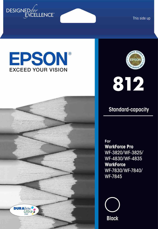 Epson 812 Black Ink Cart C13T05D192