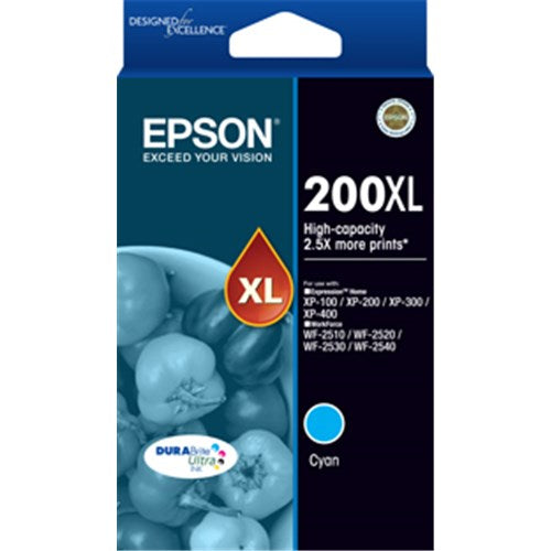 Epson 200XL Cyan Ink Cart C13T201292