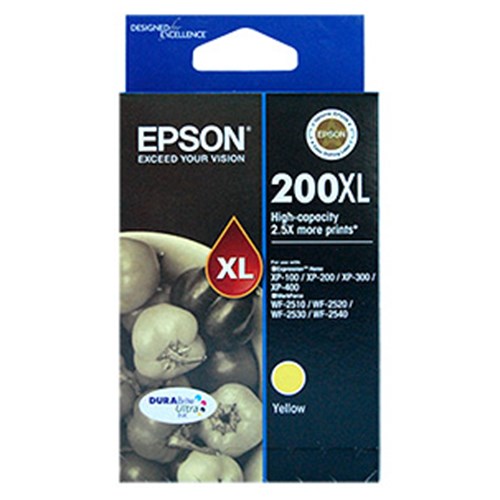 Epson 200XL Yellow Ink Cart C13T201492