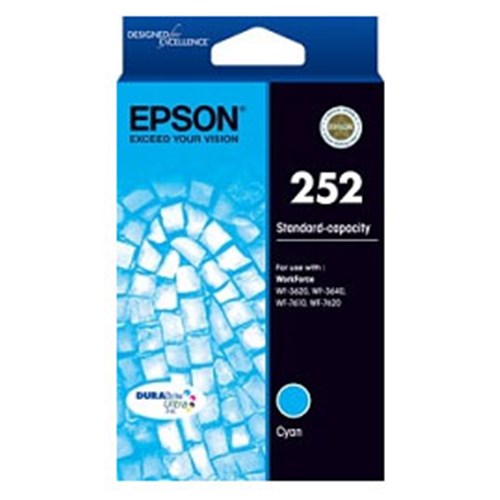 Epson 252 Cyan Ink Cart C13T252292