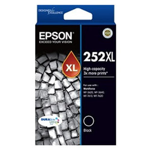 Epson 252XL Black Ink Cart C13T253192