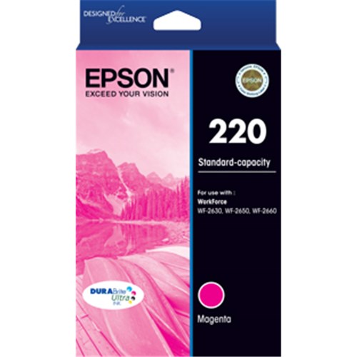 Epson 220 Magenta Ink Cart C13T293392