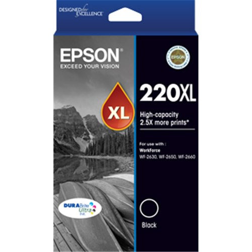 Epson 220XL Black Ink Cart C13T294192