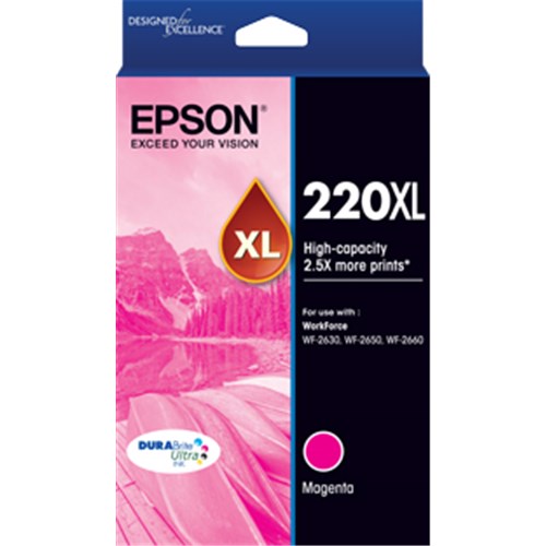 Epson 220XL Magenta Ink Cart C13T294392