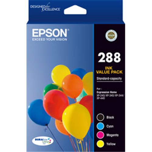 EPSON 288 4 COLOUR INK PACK XP-240 XP-340 XP-344 XP-440