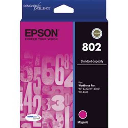 Epson 802 Magenta Ink Cart C13T355392