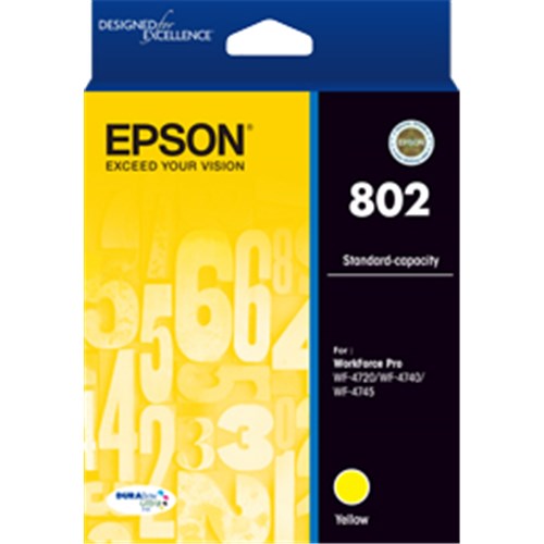 Epson 802 Yellow Ink Cart C13T355492