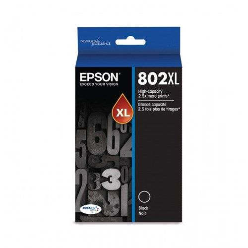 Epson 802XL Black Ink Cart C13T356192