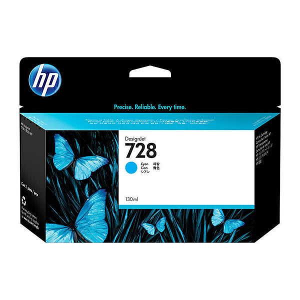 HP 728 Cyan Ink Cartridge