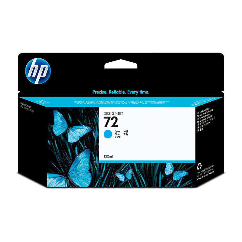 HP #72 Cyan Ink Cartridge C9371A