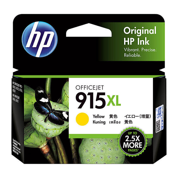 HP #915XL Yellow Ink 3YM21AA