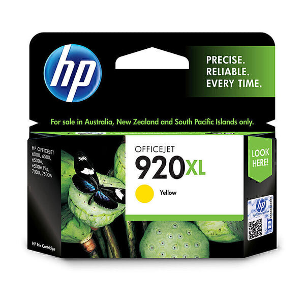 HP #920 Yellow XL Ink CD974AA