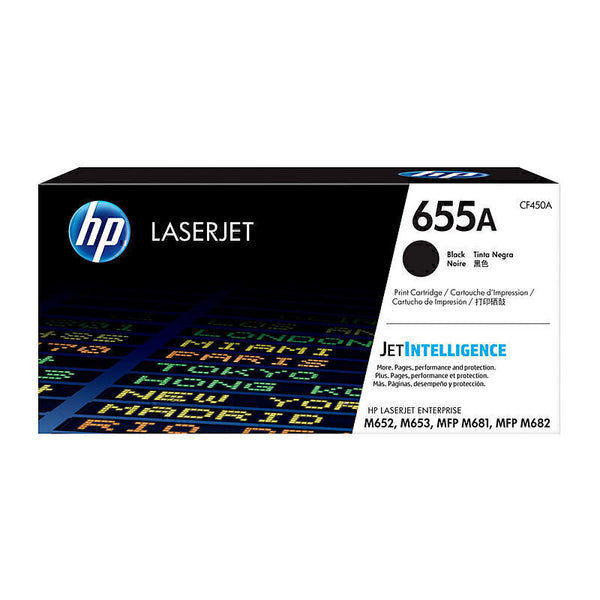 HP #655A Black Toner CF450A