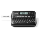 Black Brother label printer on a white background