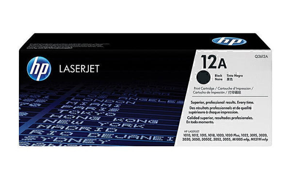 HP #12A Black Toner Q2612A