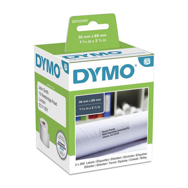 Dymo LW Address Labels 89x36mm