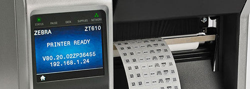 Zebra ZT610 Industrial Label Printer 600DPI T/T- USB/SER/ETH/BT w/Tear