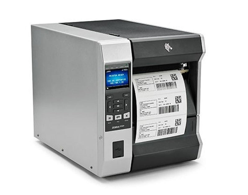Zebra ZT610 Industrial Label Printer 600DPI T/T- USB/SER/ETH/BT w/Rewind