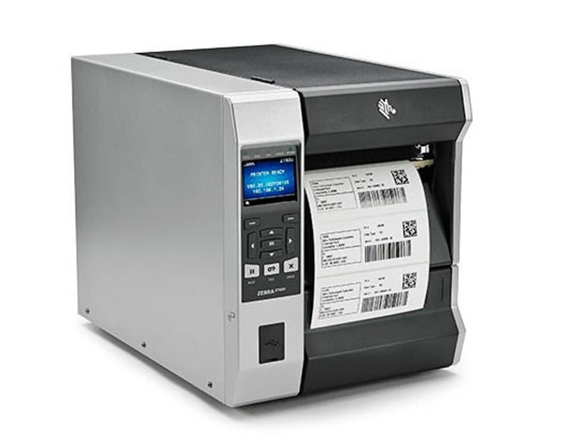 Zebra ZT610 Industrial Label Printer 600DPI T/T- USB/SER/ETH/BT w/Cutter