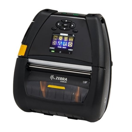 Zebra ZQ630 Mobile Label Printer, 4 Inch, Bluetooth 4/ Wireless LAN, RFID