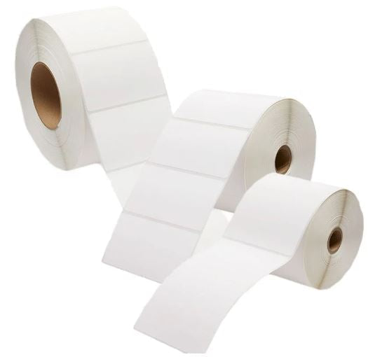 Calibor Thermal Transfer Label Rolls 100mmx150mm - 1000 labels per roll (4 rolls)